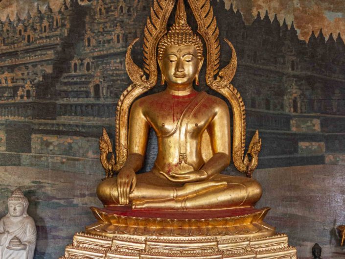 Buddha in einem Balinesischen Tempel